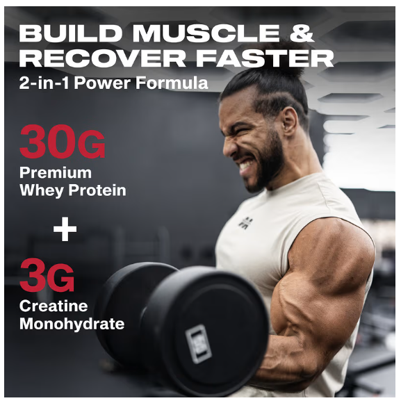 Nitro Tech Performance Series Sabor Vainilla 4 Lb (1,81 Kg) - Imagen 3