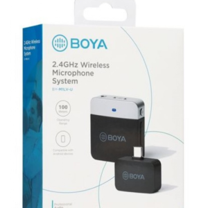BOYA By-m1lv-u  2Micrófono Inalámbrico Para Android (usb-c)"