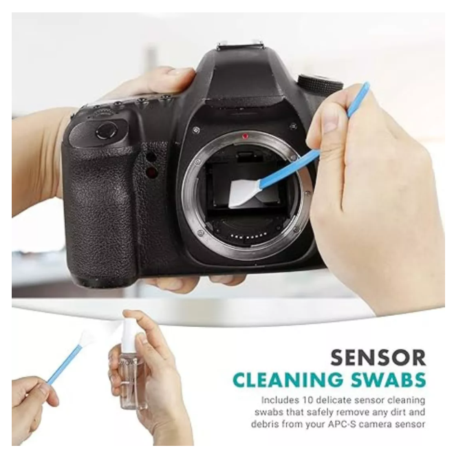 MOVO DELUXE ESSENTIALS - KIT DE LIMPIEZA DE CAMARA DSLR - Imagen 5