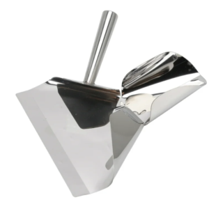 ESPATULA EN ACERO INOXIDABLE DE  1 MANGO METALICO