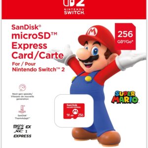 Tarjeta Micro SD, SanDisk Nintendo Switch 2
