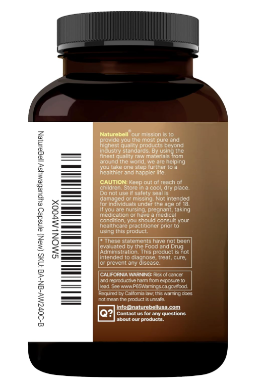 Ashwagandha con extracto de pimienta negra - Imagen 5