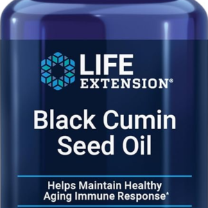 Life Extension Aceite de semilla de comino negro, comino negro, apoyo a la salud inmunológica