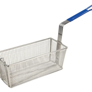 Cesta Para Freír Con Mango Azul Mediano